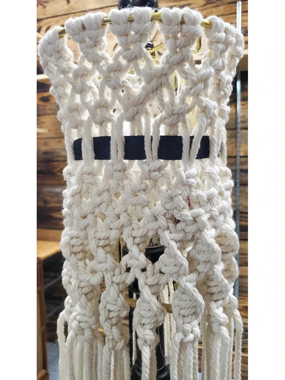 ✨Stunning Bohemian Macrame Accent Lamp ✨